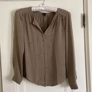 100% silk T.Babaton blouse, size XS